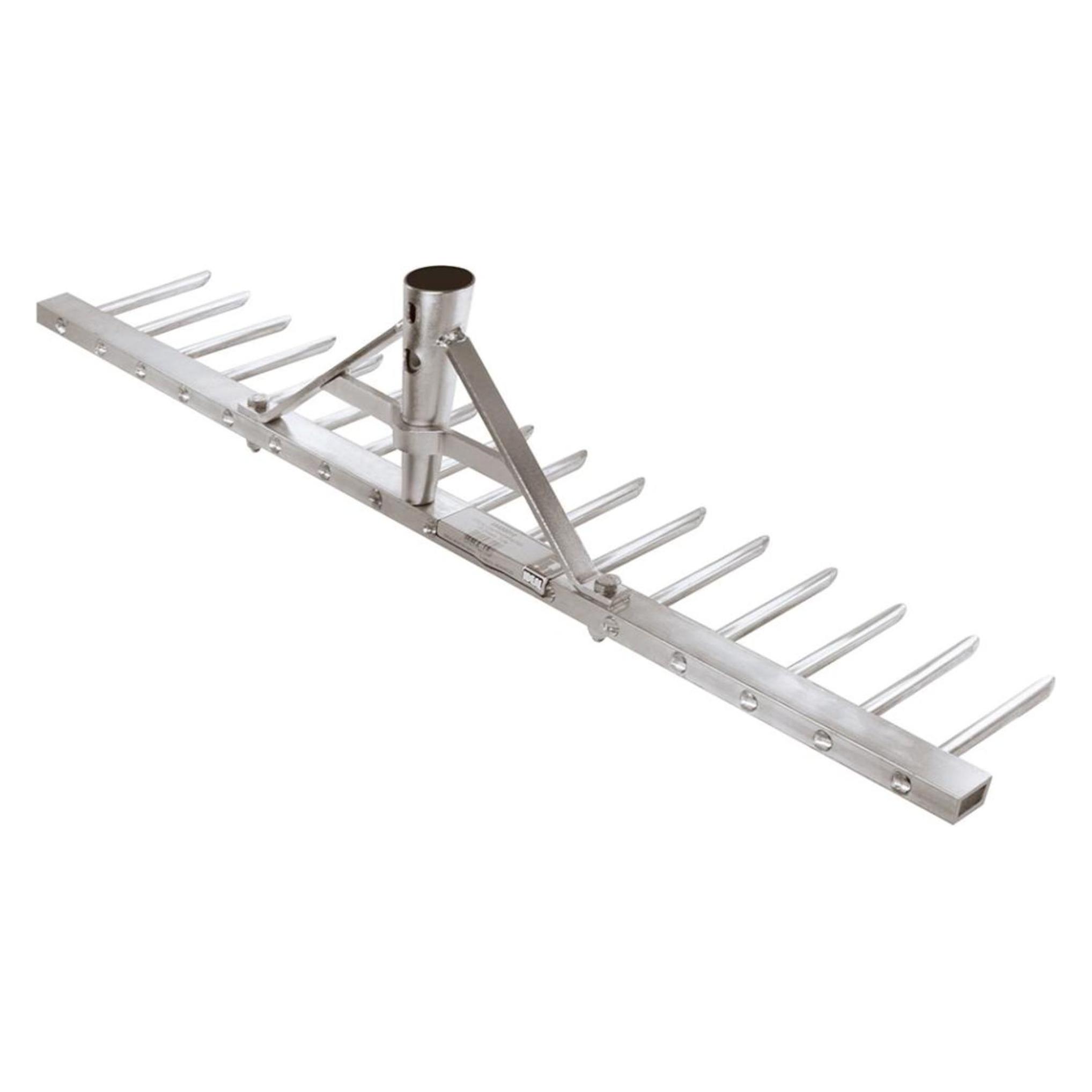 Idealspaten Profi-Aluminiumrechen konische Dülle ohne Stiel (66450010)