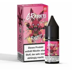 Raspberry Vanilla Hybrid NicSalt Liquid by 6Rabbits 10ml / 20mg