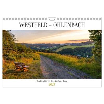 Westfeld-Ohlenbach - zwei idyllische Orte im Sauerland (Wandkalender 2027 DIN A4 quer), CALVENDO Monatskalender