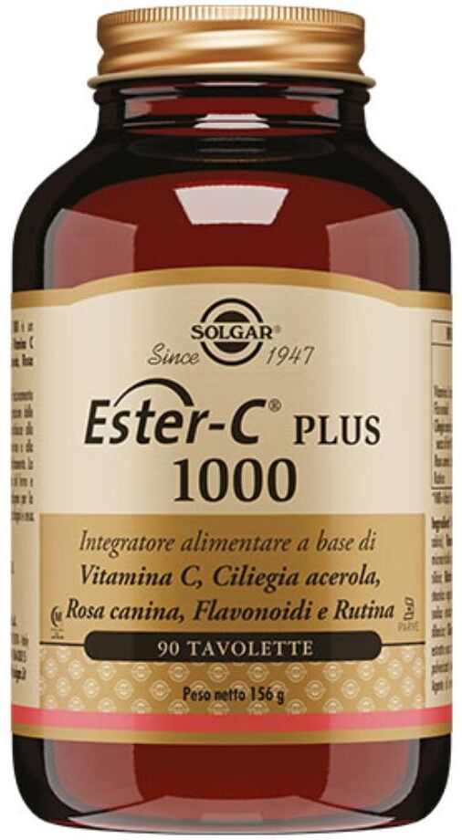 SOLGAR IT. MULTINUTRIENT SpA Solgar, Ester-C Plus 1000, 90 Tavolette