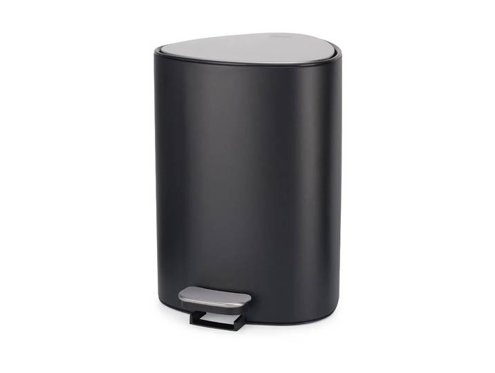 Joseph Joseph Poubelle à pédale Easystore 5 L Noir mat