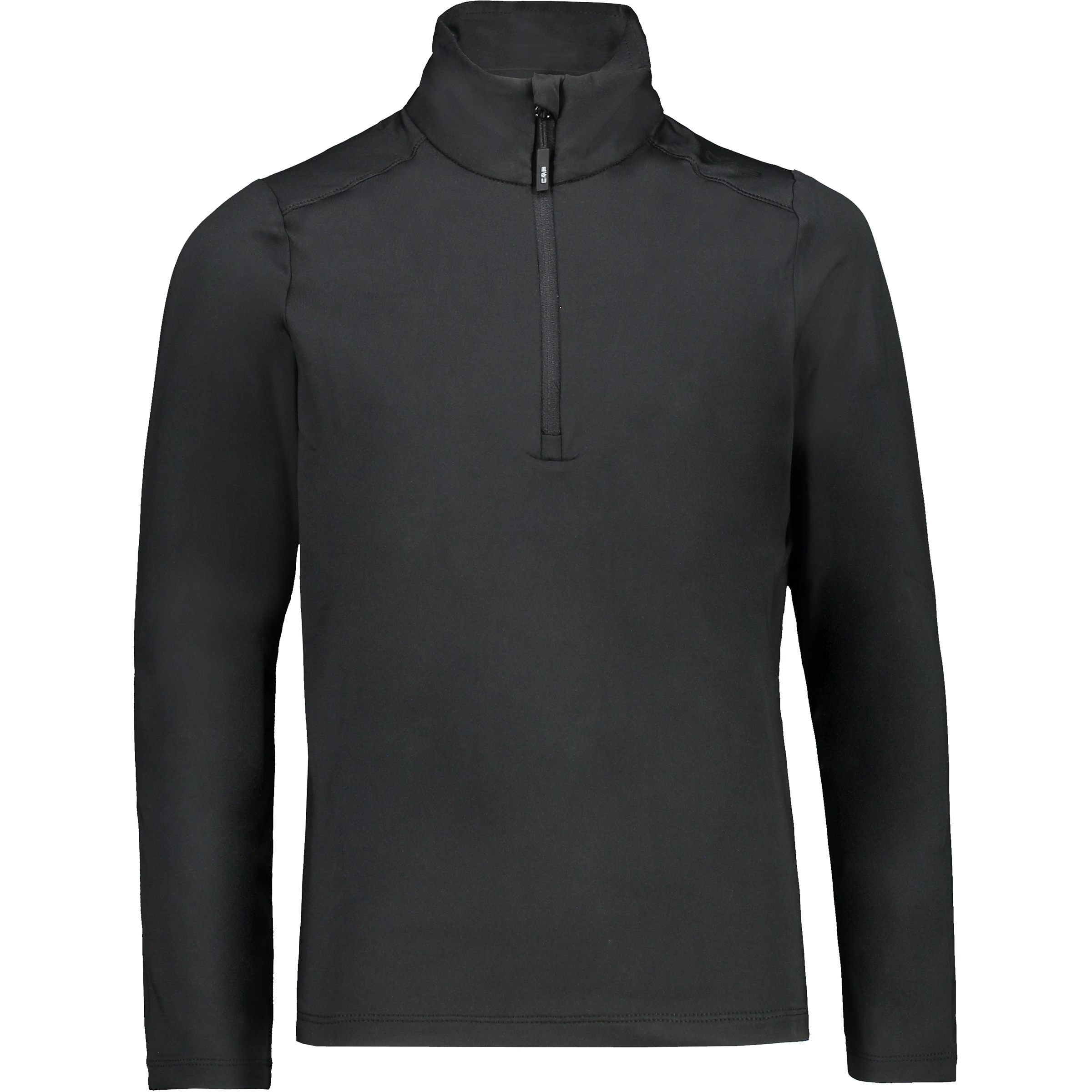 CMP Stretch Kinder Pullover schwarz Größe 110 Trekking Elastisch