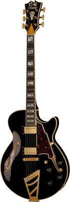 DAngelico Excel SS Solid Black Solid Black
