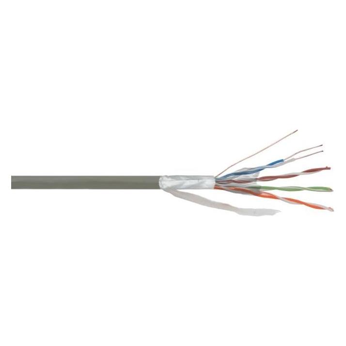 Delight Cat5e U-FTP-Installationskabel 305m Grau (CAT5e, 305 m) (KAB20038)