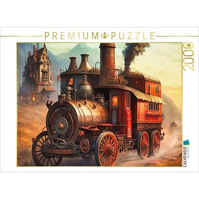 CALVENDO Puzzle Unter Dampf | 2000 Teile Lege-Größe 90x67cm Foto-Puzzle für glückliche Stunden