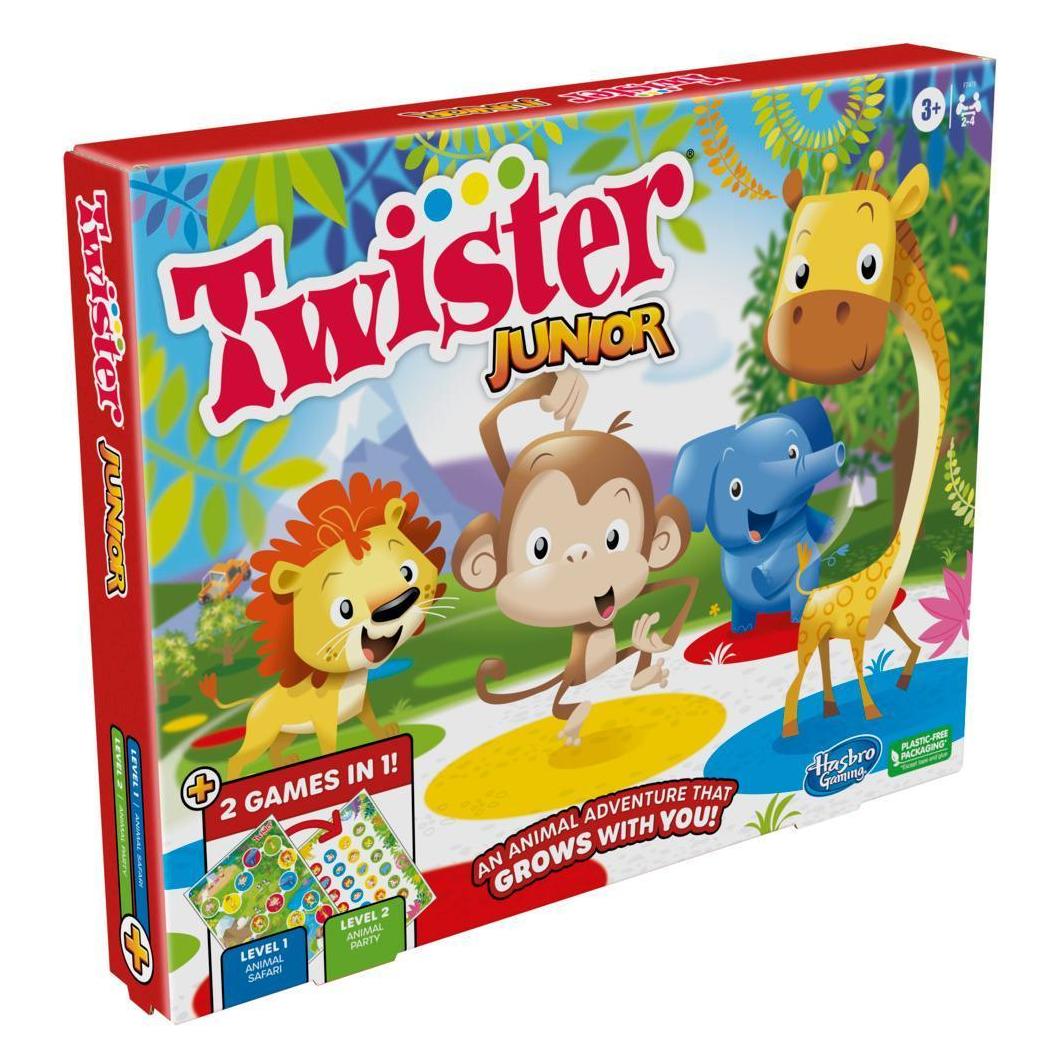 Hasbro Twister Junior Dk/No (Dänisch, Deutsch, Norwegisch, 2 - 4 Spieler) (F74781890)