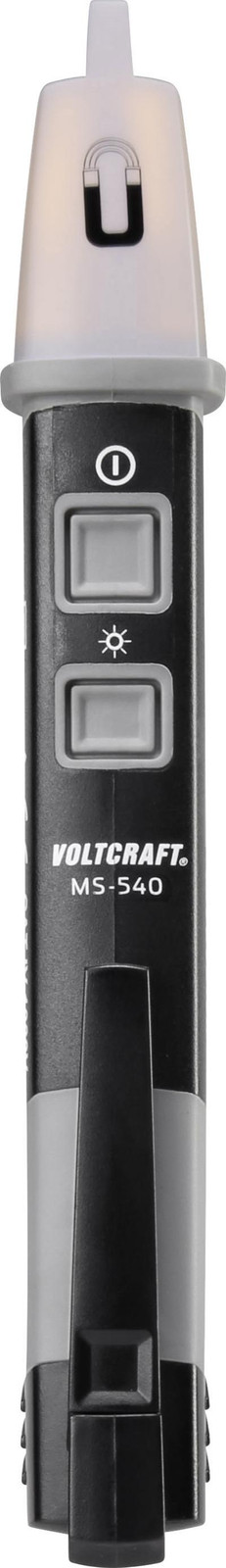 Voltcraft MS-540 Contactloze spanningszoeker, CAT IV, 1000 V, met LED, akoestische en vibratie-indicatie