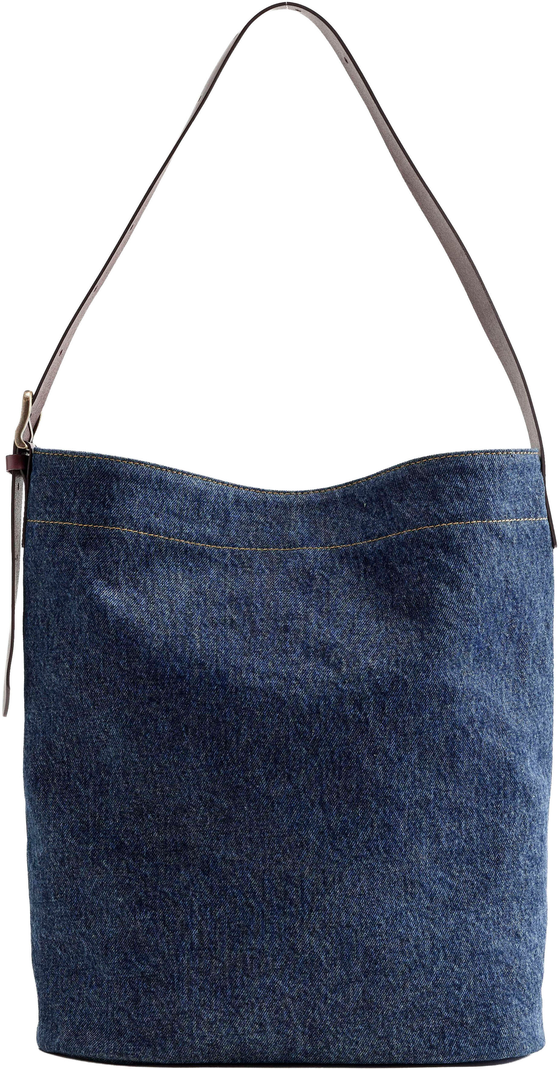 Beuteltasche LEVI'S "WOMEN'S HERITAGE MEDIUM BAG", Damen, ocean indigo wash 4, Denim/Jeans, Baumwolle, Taschen Beuteltasche, aus Denim ocean indigo wash 4 Einheitsgröße
