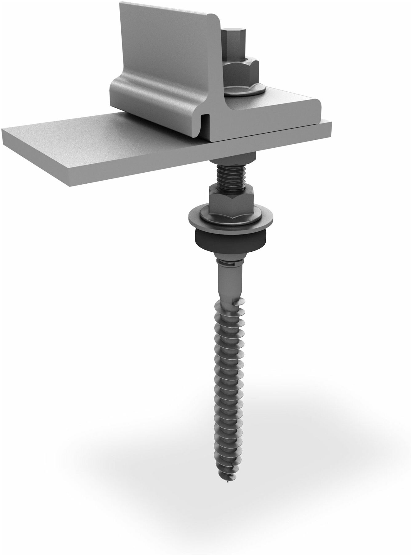 K2 Systems Stockschrauben montiert M12x250 2003276)