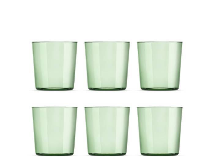 Gläser-Set MÄSER Calma , grün, 6 Stk., Trinkgefäße, Gläser-Set