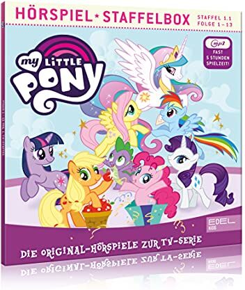 My Little Pony - My little Pony - mp3-Staffelbox 1.1 (Folgen 1 - 13) - Die Original-Hörspiele zur TV-Serie - Preis vom 12.10.2026 11:37:12 h