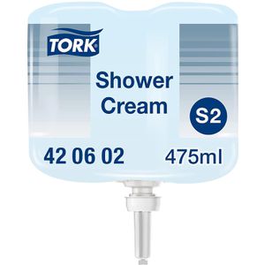 Tork Duschgel Duschcreme Hair & Body, 420602, S2, unisex, pH-hautneutral, Nachfüllpack, 475ml
