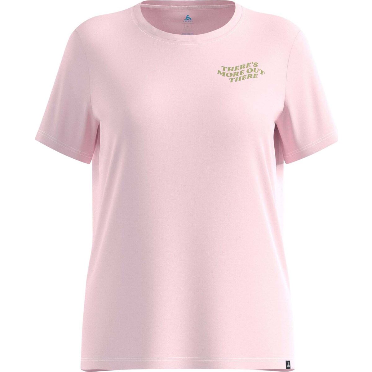 Odlo Cotton Blend There's More OUT There hyper pink (30317) XS 554801-30317-XS