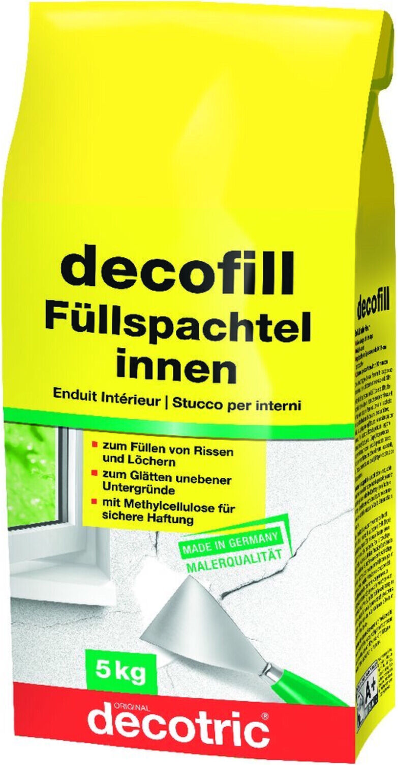 decofill Spachtelmasse 10kg Sack, innen decotric (352608)