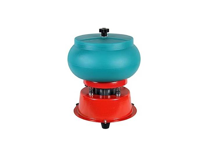 Magnetischer Becher, 5L Vibrationsbecher, Vibrationspoliereimer for Schmuck, Polieren, Schleifen, Steinpolieren, Trommelmaschine, Werkzeug zur Schmuckherstellung(12 inch)