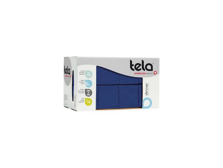 Papierserviette Gues , blau (dunkelblau), Papier, Obermaterial: 100% Papier, Servietten, Papierserviette