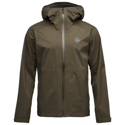 Black Diamond - Fineline Stretch Shell - Regenjacke Gr XXL braun