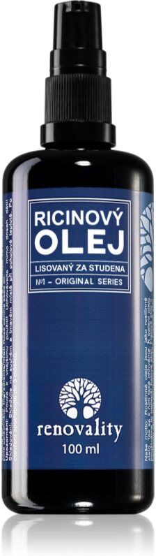 Renovality Original Series Castor oil huile pour peau souffrant d’eczéma 100 ml