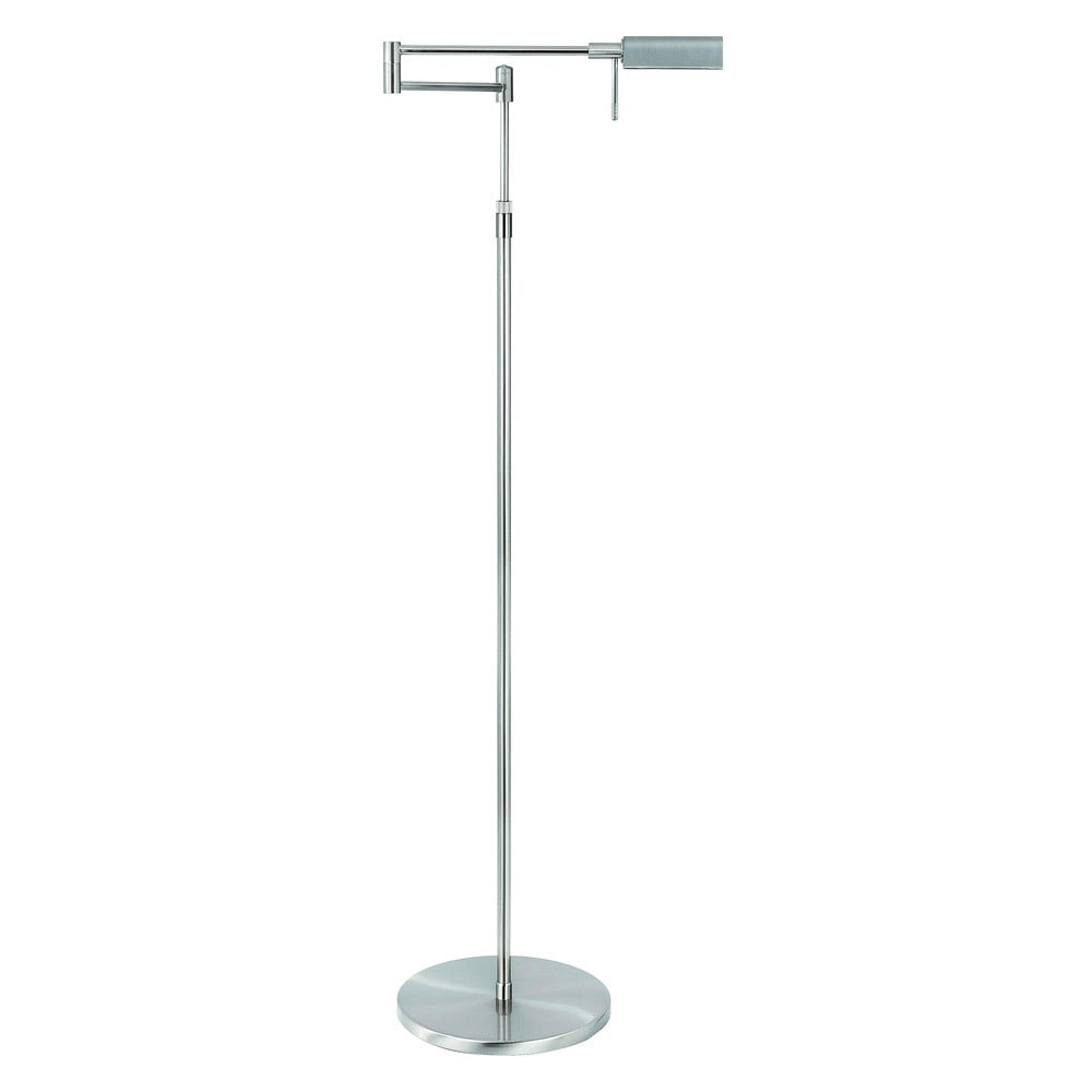 Highlight Klassieke LED vloerlamp New Bari - Zilver