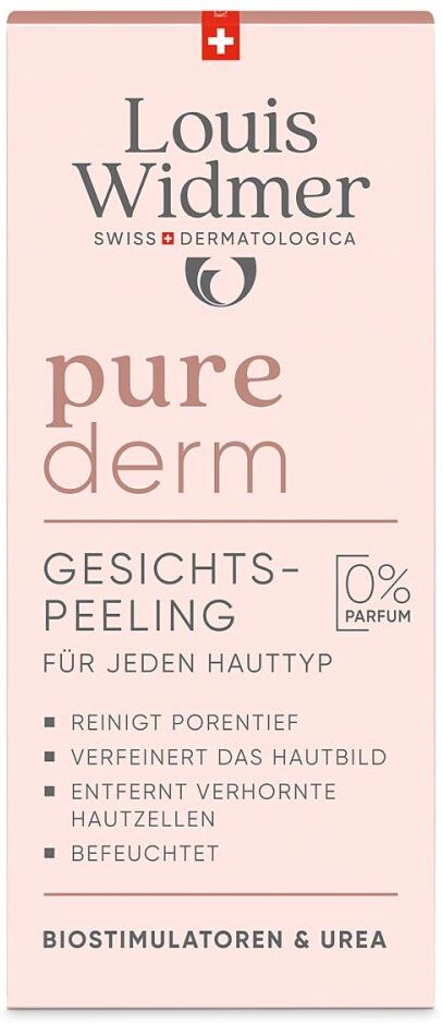 Louis Widmer purederm Gesichtspeeling unparfümiert 50ml