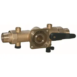 SYR HWS-Flansch-2000 DRUFI DN 32 mit beidseitige Gewindeverschraubung