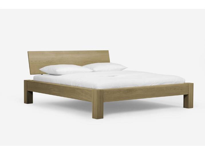 Holzbett massiv Lotus , Wildeiche Honig geölt ,160x210 , Kopfteil 3