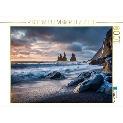 CALVENDO Puzzle Island - Reynisfjara | 1000 Teile Lege-Größe 64x48cm Foto-Puzzle für glückliche Stunden, von , Calvendo Puzzle