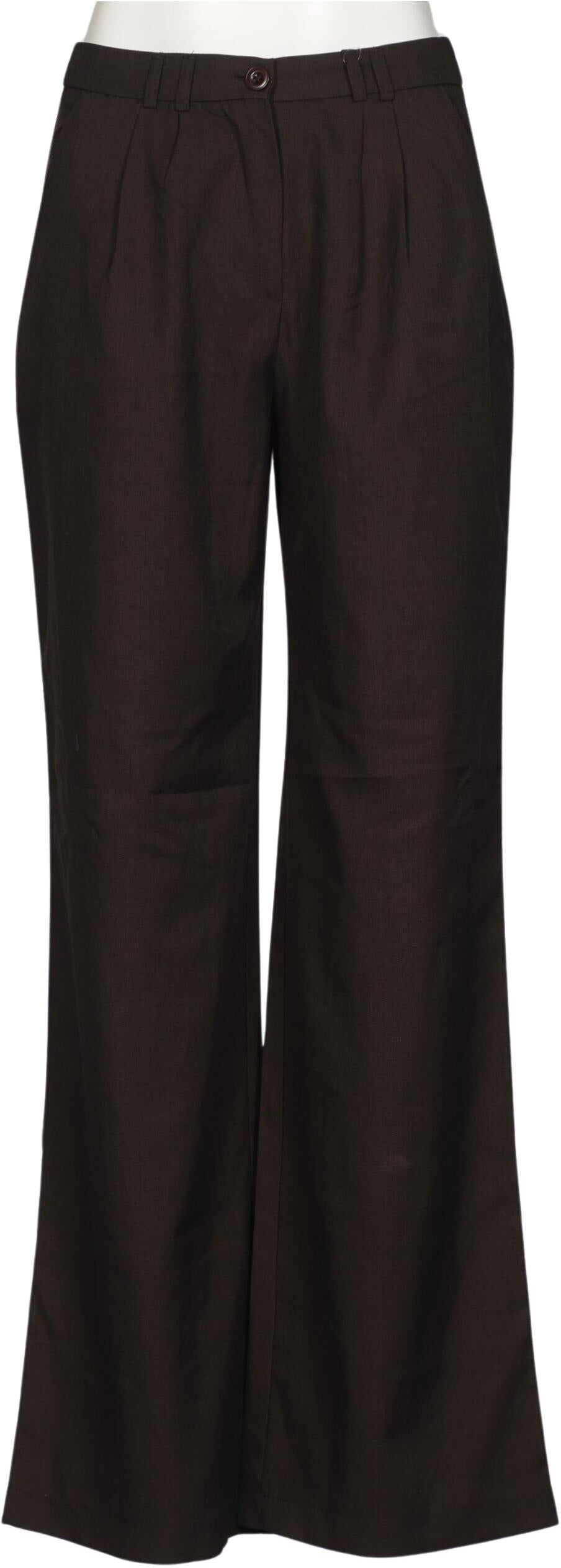 Trendyol Damen Stoffhose, Braun, Gr. EU 40, Synthetik / Elasthan - Second Hand