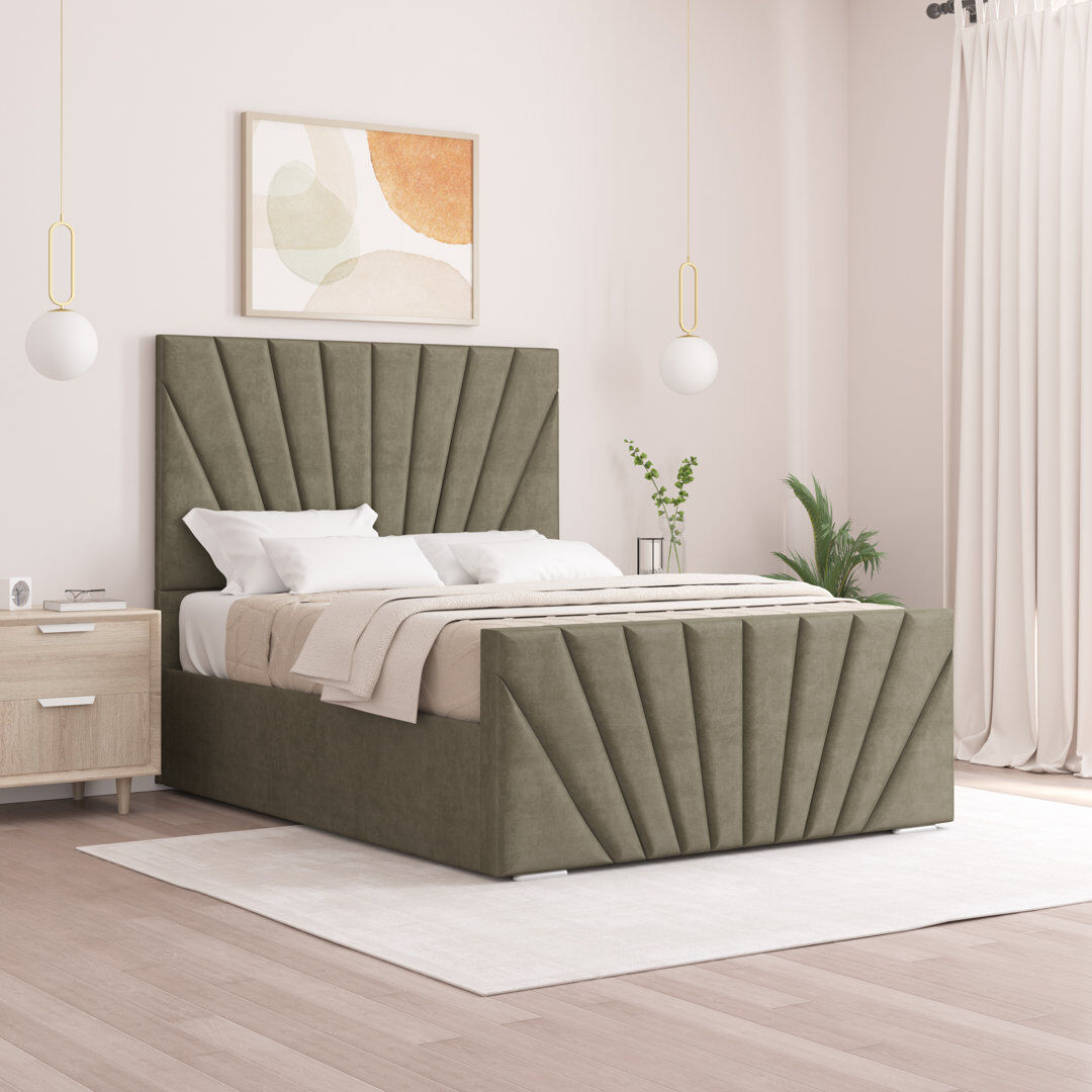 Fairmont Park Aayanah Upholstered Bed Asphalt Kingsize (5')