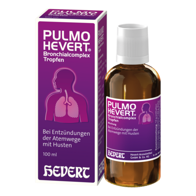 Hevert-Arzneimittel GmbH & Co. KG PULMO HEVERT Bronchialcomplex Tropfen 100 ml 00353448