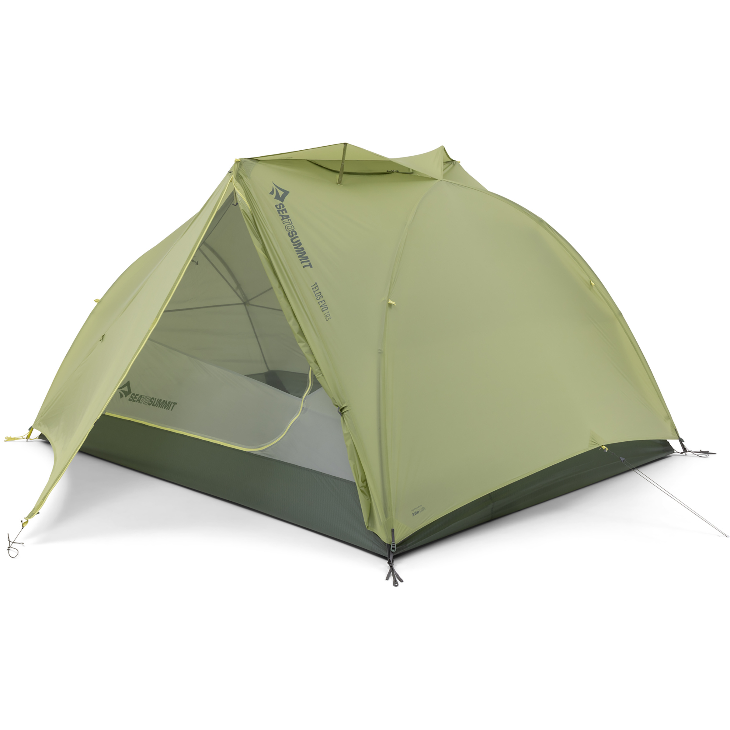 Sea to Summit Telos Evo TR3 Zelt 1-4-Personen-Zelte gruen Größe tr3 Trekking