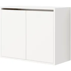 New Works Hängeschrank mit 2 Türen, 62 cm, weiß