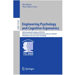 Engineering Psychology and Cognitive Ergonomics, Fachbücher von Wen-Chin Li, Don Harris