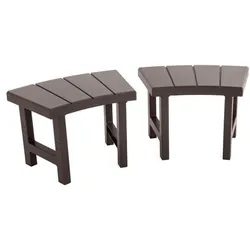 INTEX PureSPA Sitzbänke Set 2-teilig für Whirlpool Beistelltisch Zubehör Sitzbank Pool
