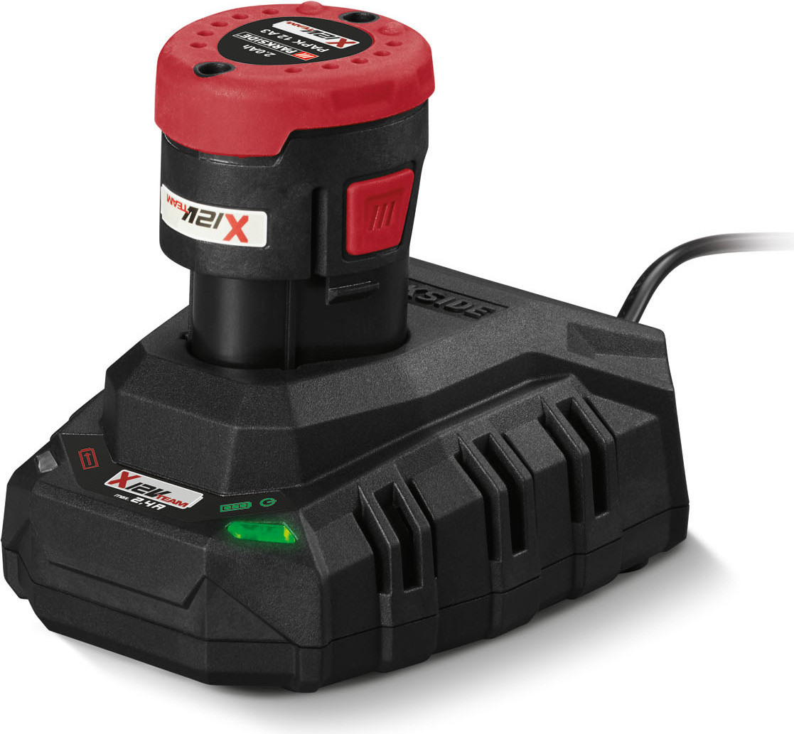 PARKSIDE 12V acculader PLGK 12 A3 inclusief 2 Ah accu PAPK 12 A3