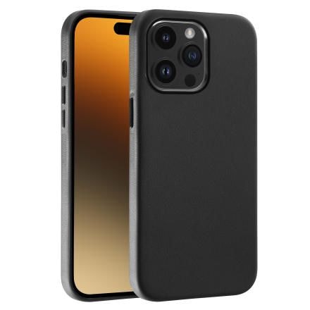 Vivanco Mantelhülle für Apple iPhone 15 Pro Max Mag Classic (Schwarz) 63918