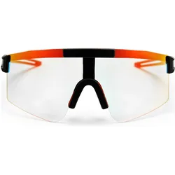 CHPO, Unisex, Sportbrille, Luca Photochromic (Black Red), Rot, Schwarz
