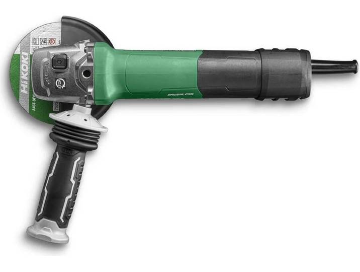 Meuleuse Ø125 Brushless 1320W - HIKOKI - G13BYEQ2WDZ avec interrupteur ‘homme mort’\, frein\, anti-redémarrage