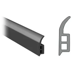 KGT Ersatzteil Dachfensterdichtung (für den Rahmen des Gewächshauses)