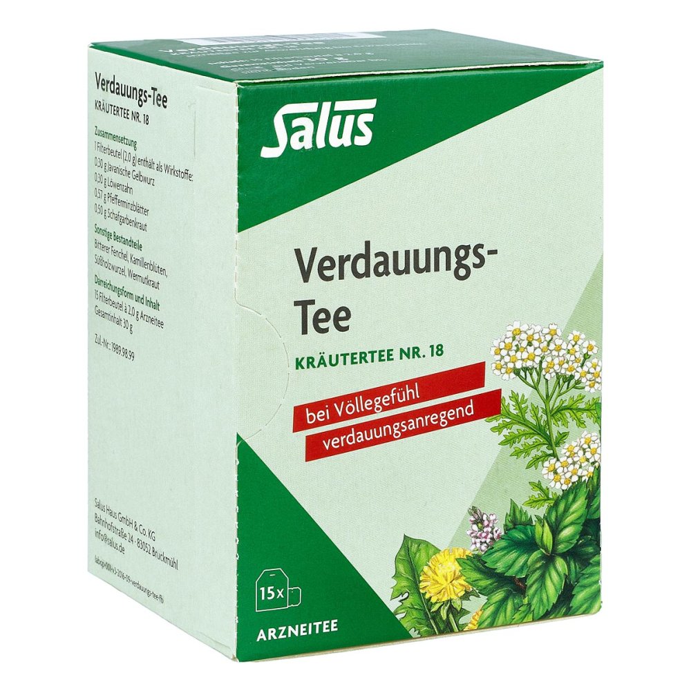 SALUS Pharma GmbH Verdauungs-tee Kräutertee Nummer 1 8 Salus Filterbeutel 12412038