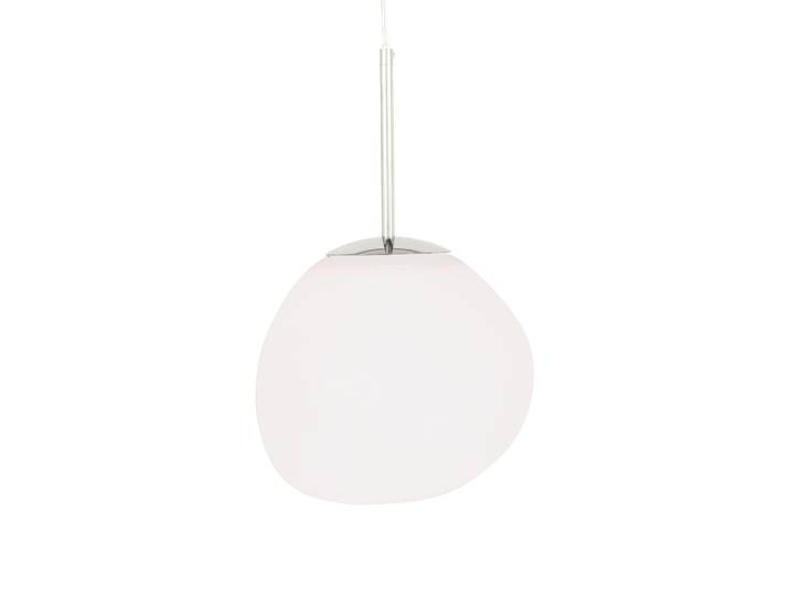 Tom Dixon - Suspension Melt - Blanc - Polycarbonate soufflé - Designer Tom Dixon
