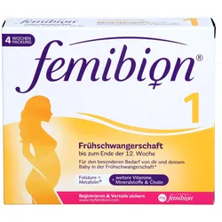 Femibion 1 Frühschwangerschaft Tabletten 28 ST
