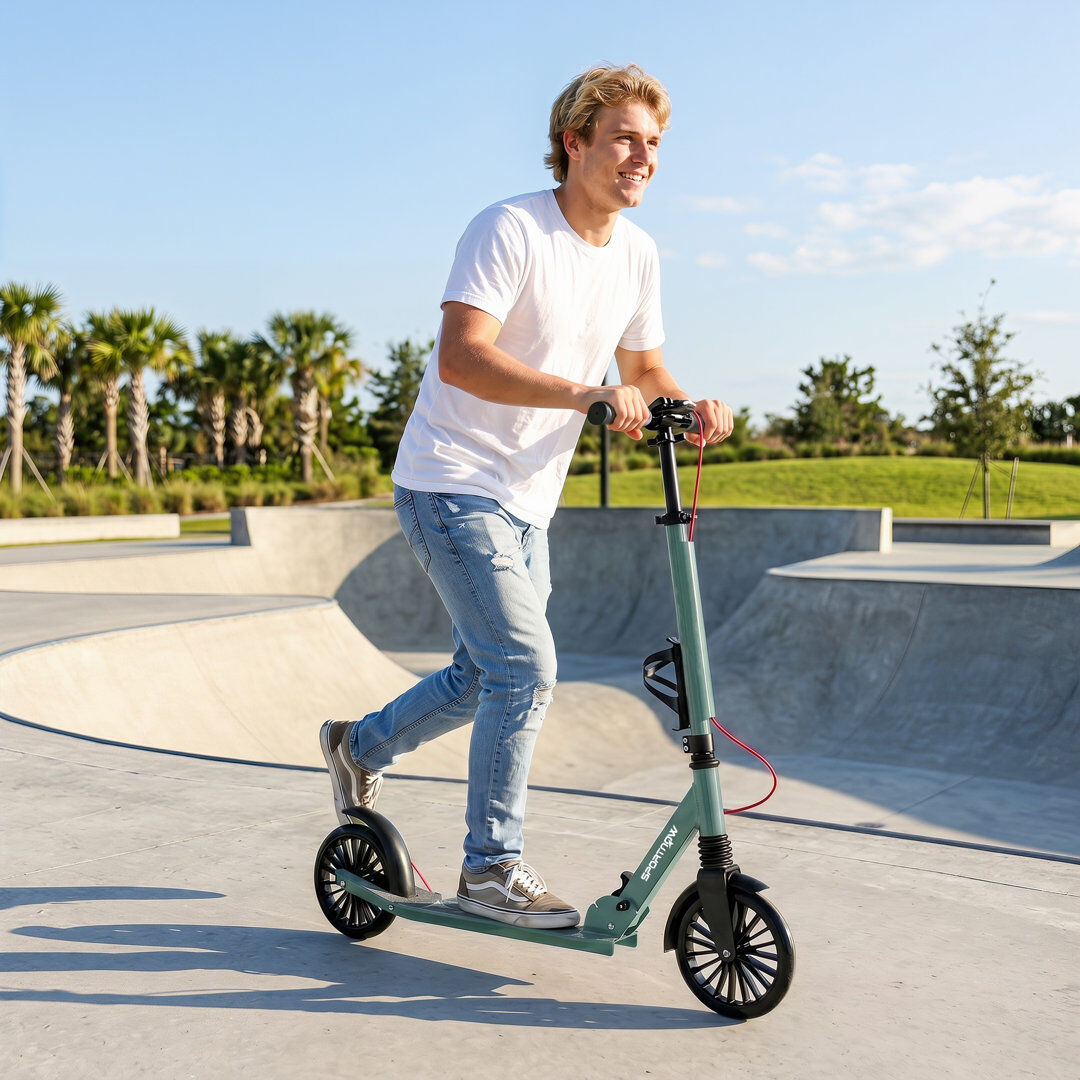 HOMCOM Scooter Toy Silver