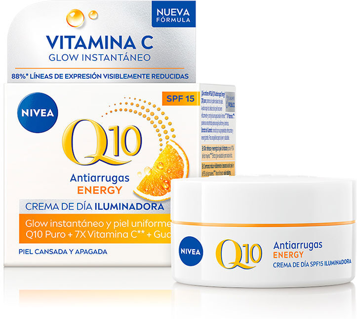 Nivea Q10 Energy Creme de Dia Energizante Antirrugas Fps 15 50ml