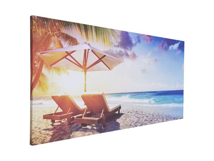 Wandbild 50x100 Tropical Beach