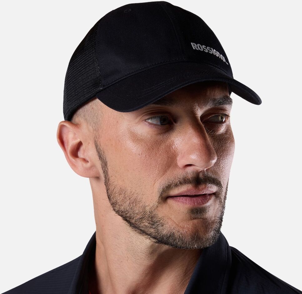 Rossignol Gorra de hombre Trucker .  (Única) Negro