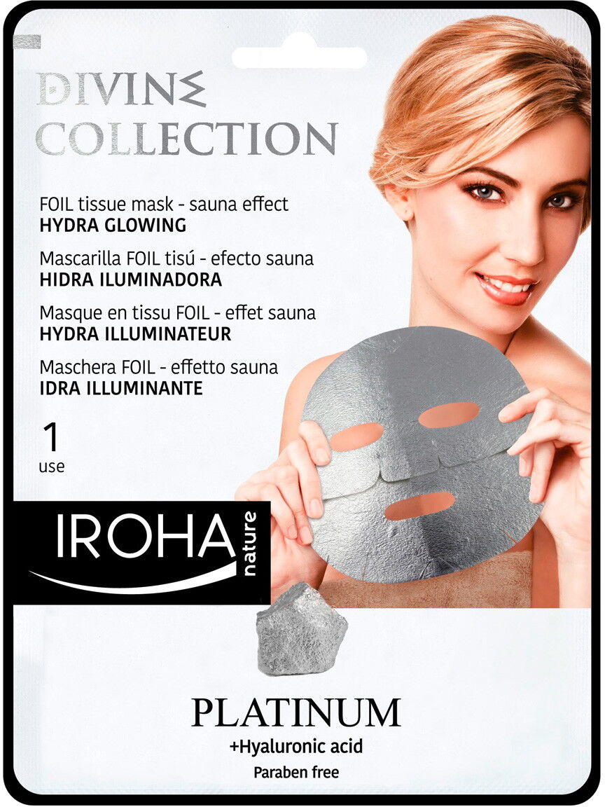 IROHA nature Divine Collection Platinum Facemask (1 Stück)