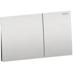Geberit Sigma 70 Square Betätigungsplatte 115622FW1 für 2-Mengen-Spülung, Edelstahl gebürstet