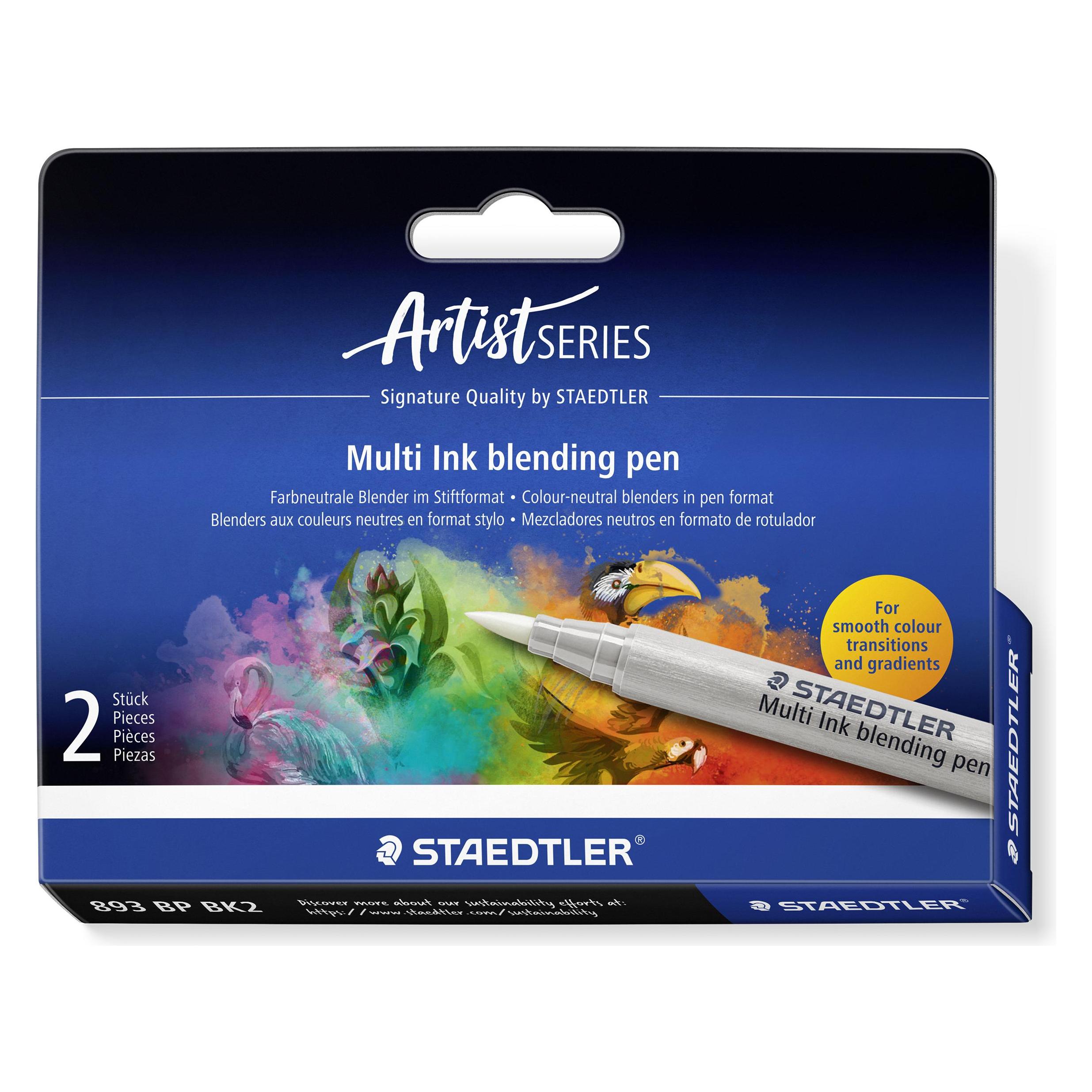 Staedtler Multi Ink blending pen 2 ST (2x) (893 BP BK2)