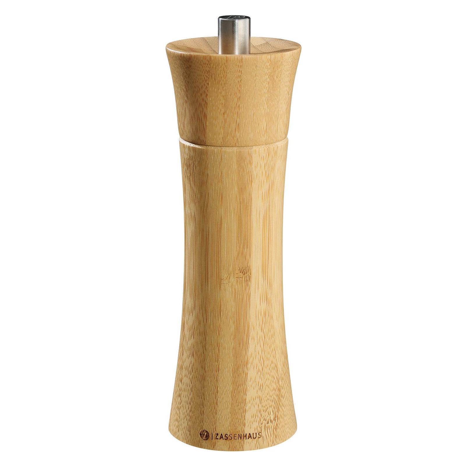 Zassenhaus Pfeffermühle Frankfurt Bambus, 18 cm (Diverse Gewürze, Pfeffer, Salz) (23237)